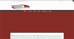 Desktop Screenshot of midwestprintingandbindery.com